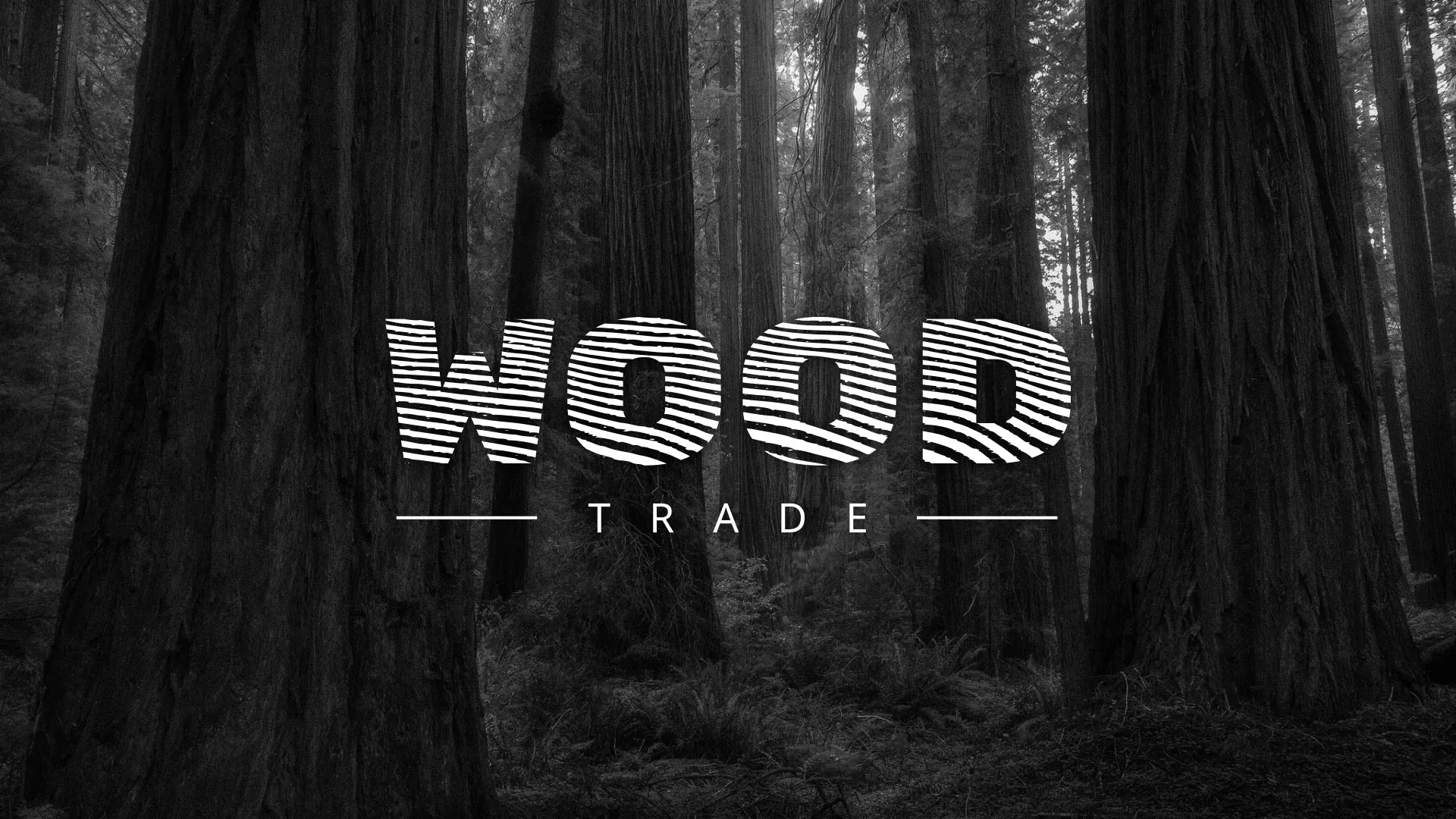 Разработка логотипа для компании «Wood Trade» в Щелково